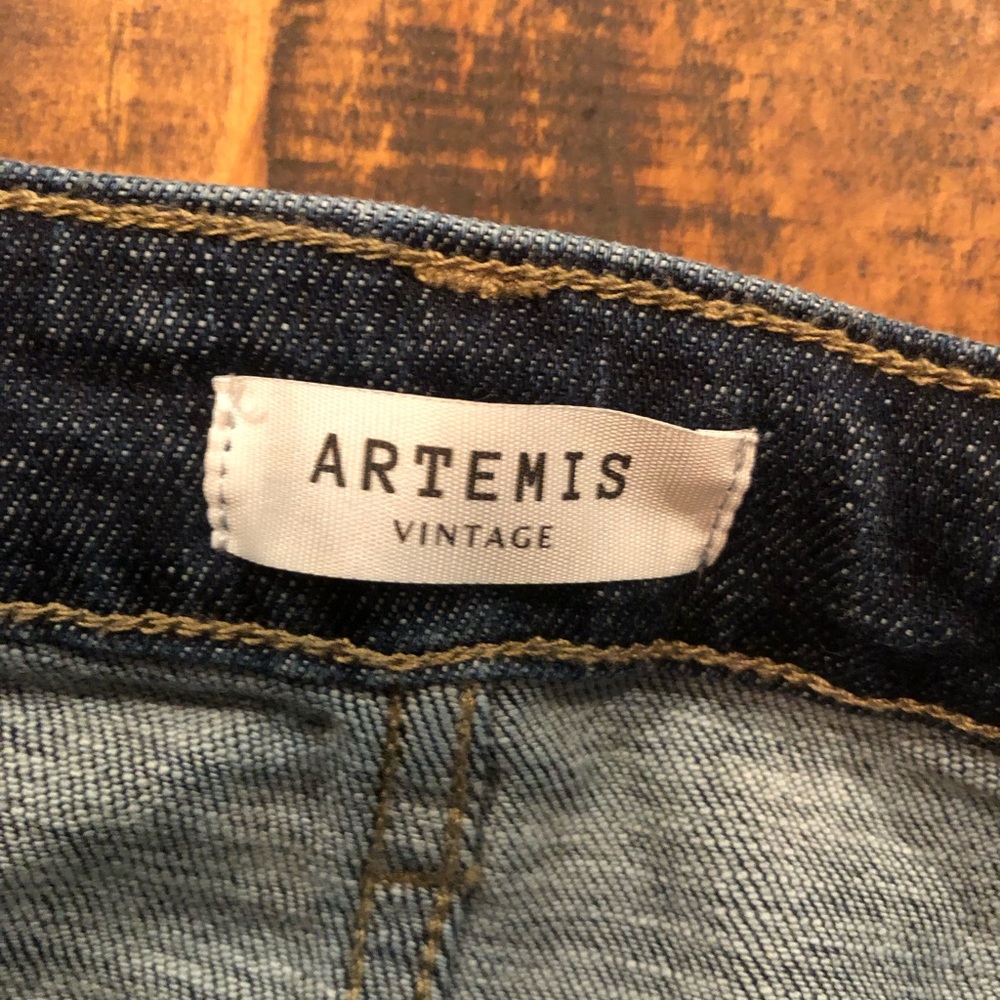 Artemis Design Co. Women's Indigo Straight-Leg Jeans - Picture 2 of 4